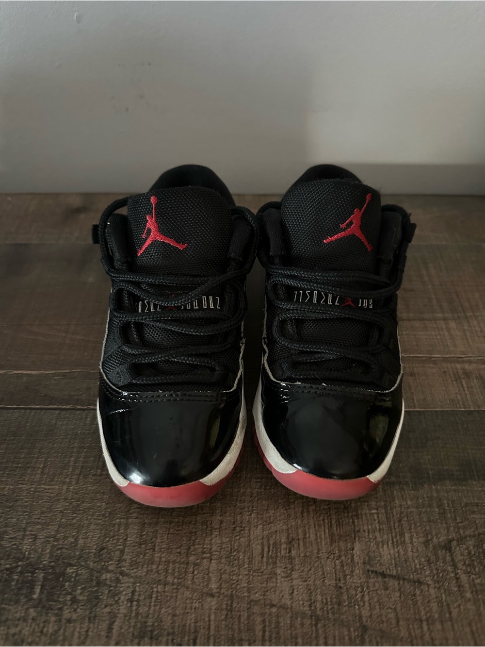 Jordan Kids 11 Bred Lows